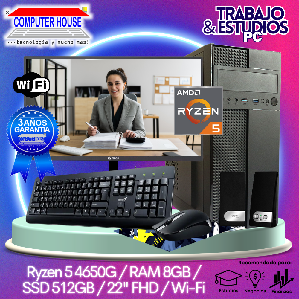 Desktop Ryzen 5-4650G PRO 