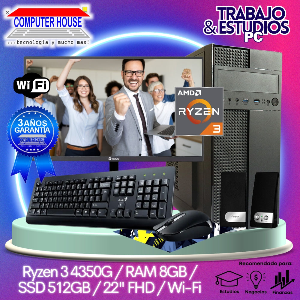 Desktop Ryzen 3-4350G 