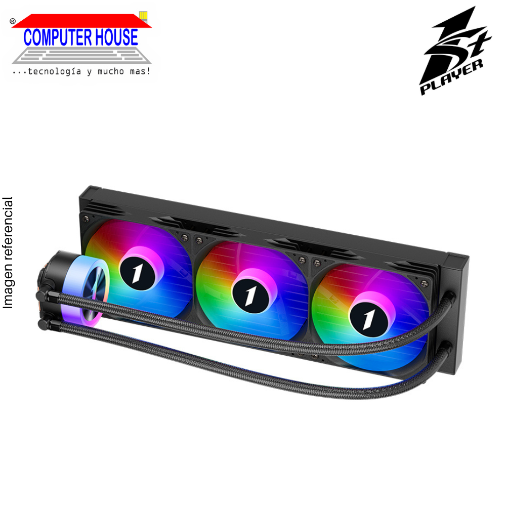 1St Player TS1 360 Liquid Cooling, 360ML, 3 fans.
