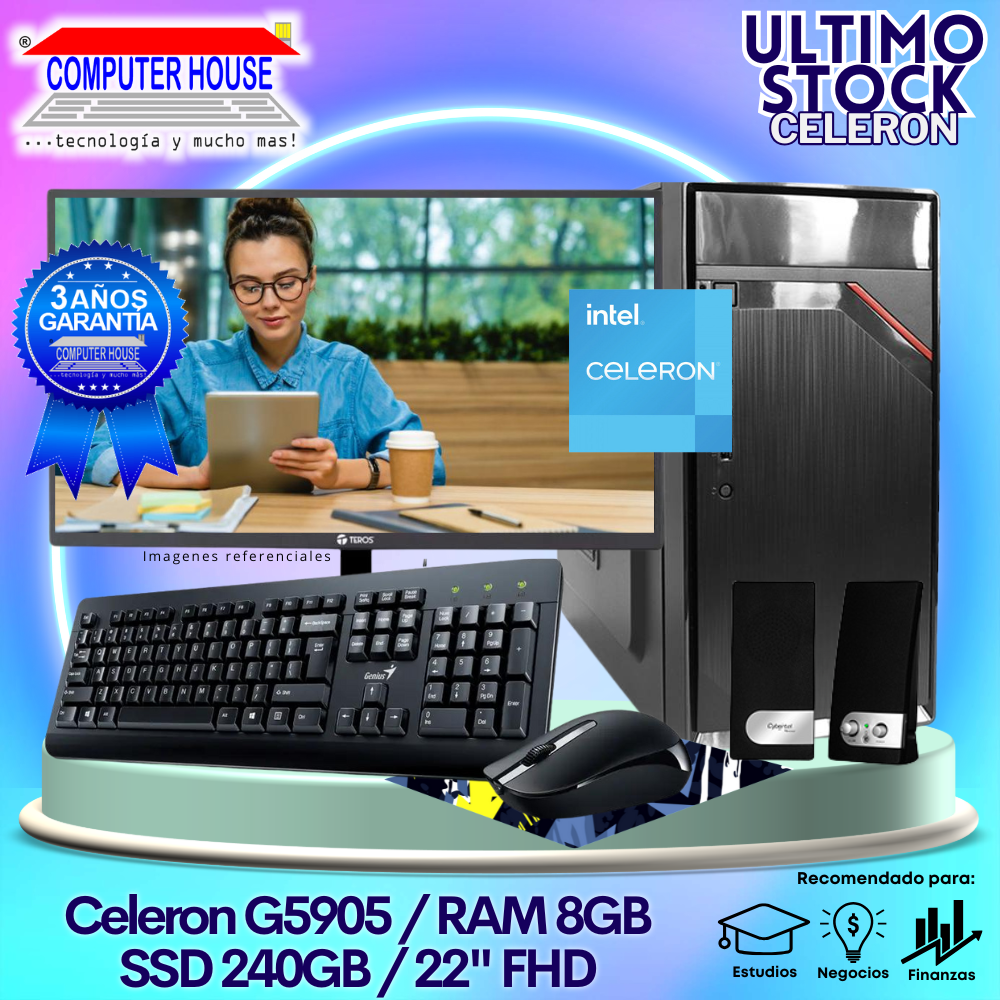 Ultimo Stock: Desktop Celeron G5905 