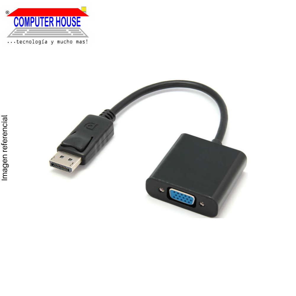 Adaptador de video VGA / H a DisplayPort / M