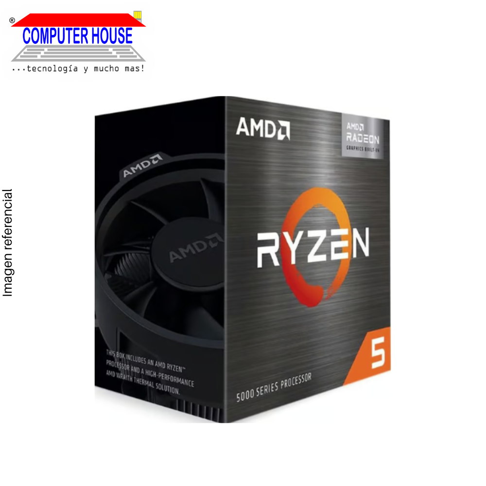 AMD Ryzen 5 5600GT Processor, 3.60/4.60 GHz, 16MB L3, 6 Core, AM4, 7nm, 65W (100-100001488BOX)