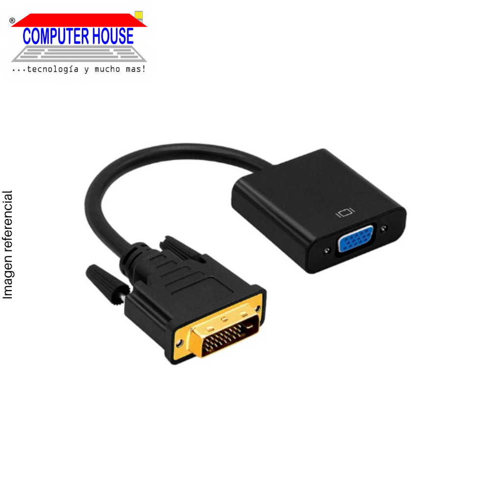 VGA/H to DVI 24+1/M video adapter