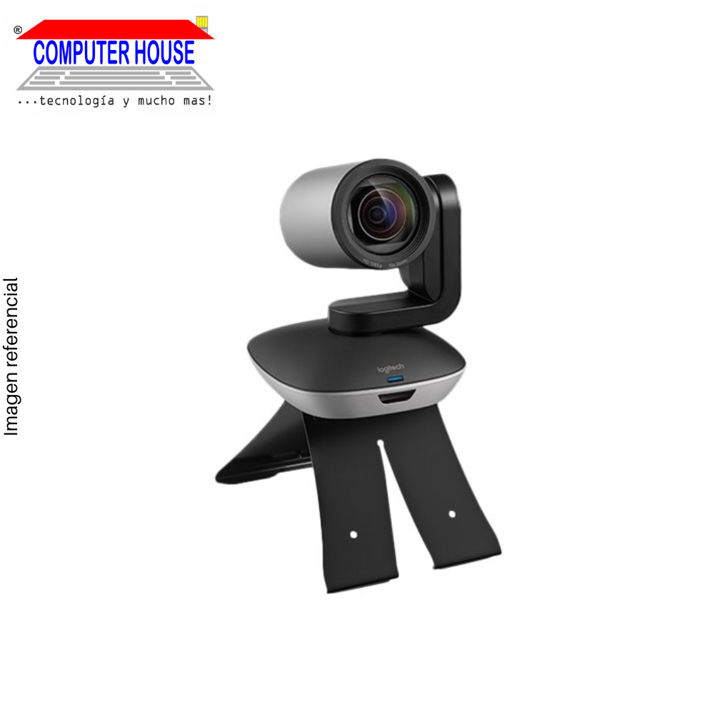 LOGITECH B2B PTZ Pro 2 Webcam, black/silver, USB (960-001184)