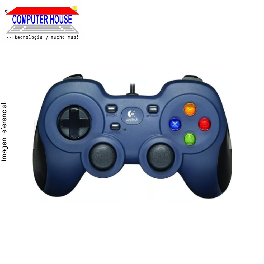 LOGITECH F310 GamePad, Blue/Black, USB