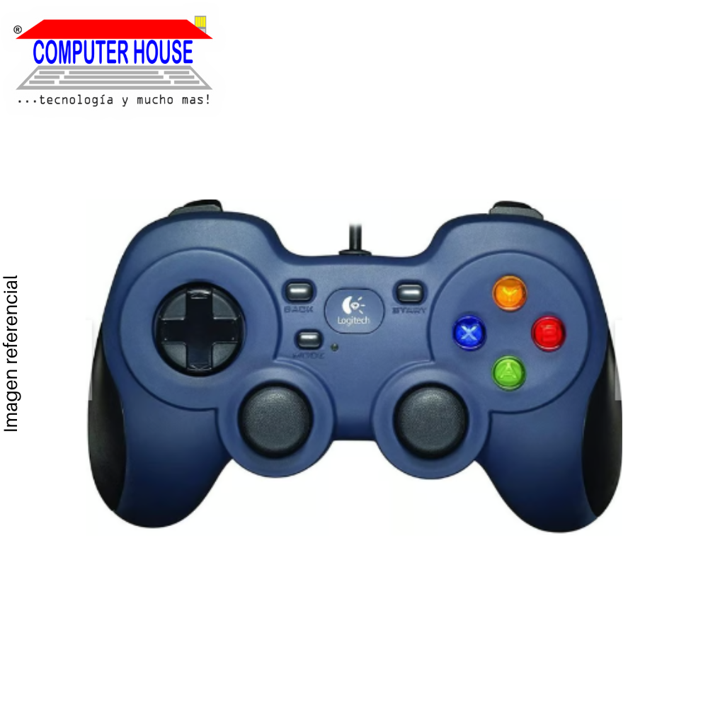 GamePad LOGITECH F310, Blue/Black, USB