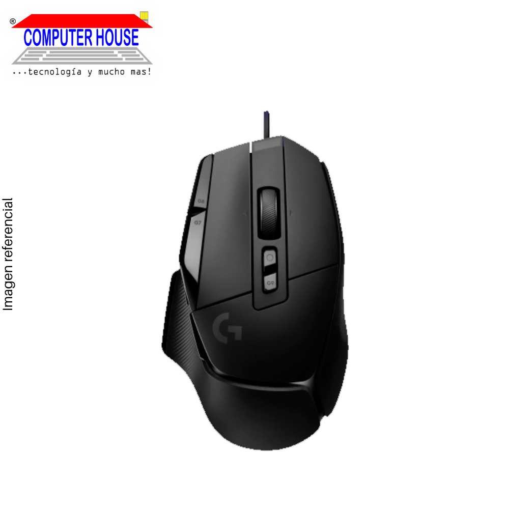 Mouse Gamer LOGITECH G502 X Hero, 25K DPI, USB. (910-006136)