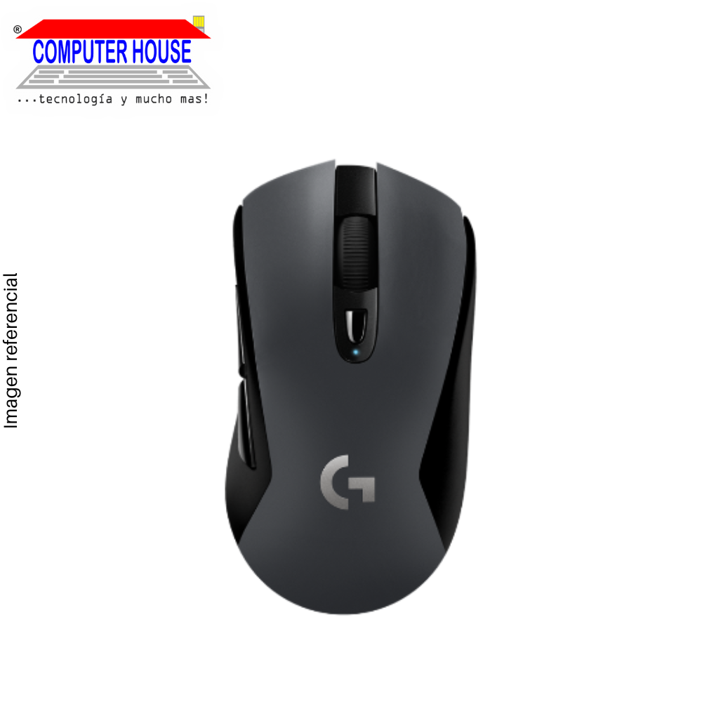 LOGITECH G603 Wireless Gaming Mouse, Black, USB Receiver and Bluetooth Connection.