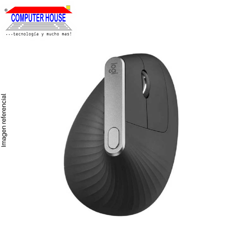 LOGITECH MX Vertical Mouse, Wi-Fi and Bluetooth, Graphite (910-005447)