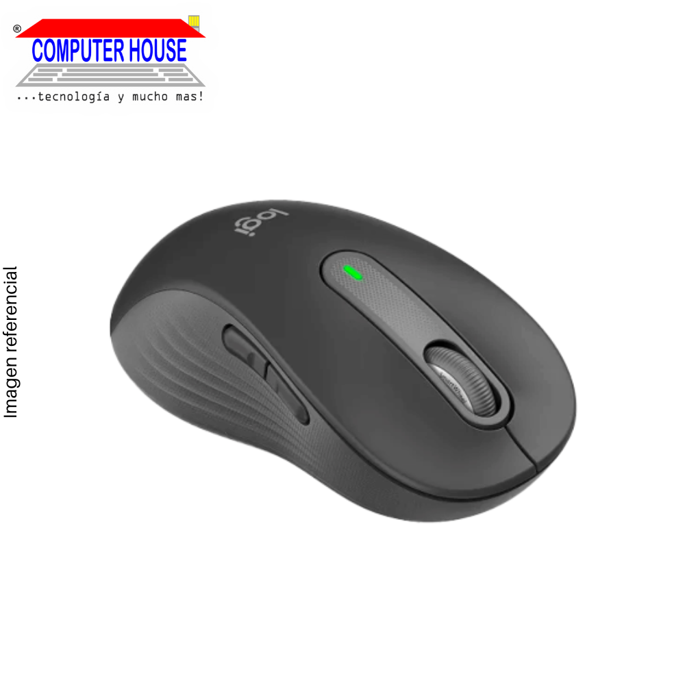 Mouse Inalámbrico LOGITECH Signature M650 Silent, bluetooth&wireless, black.