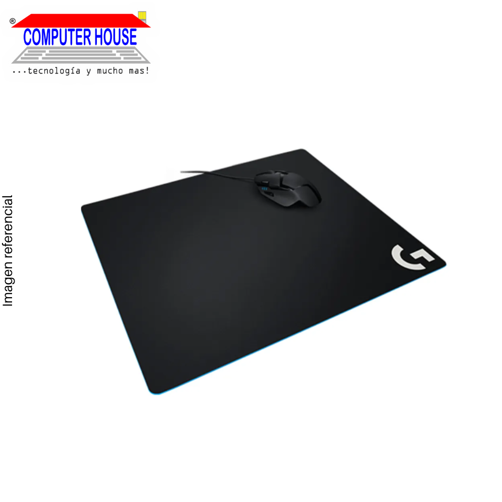 PadMouse LOGITECH G640 Cloth Large, negro.