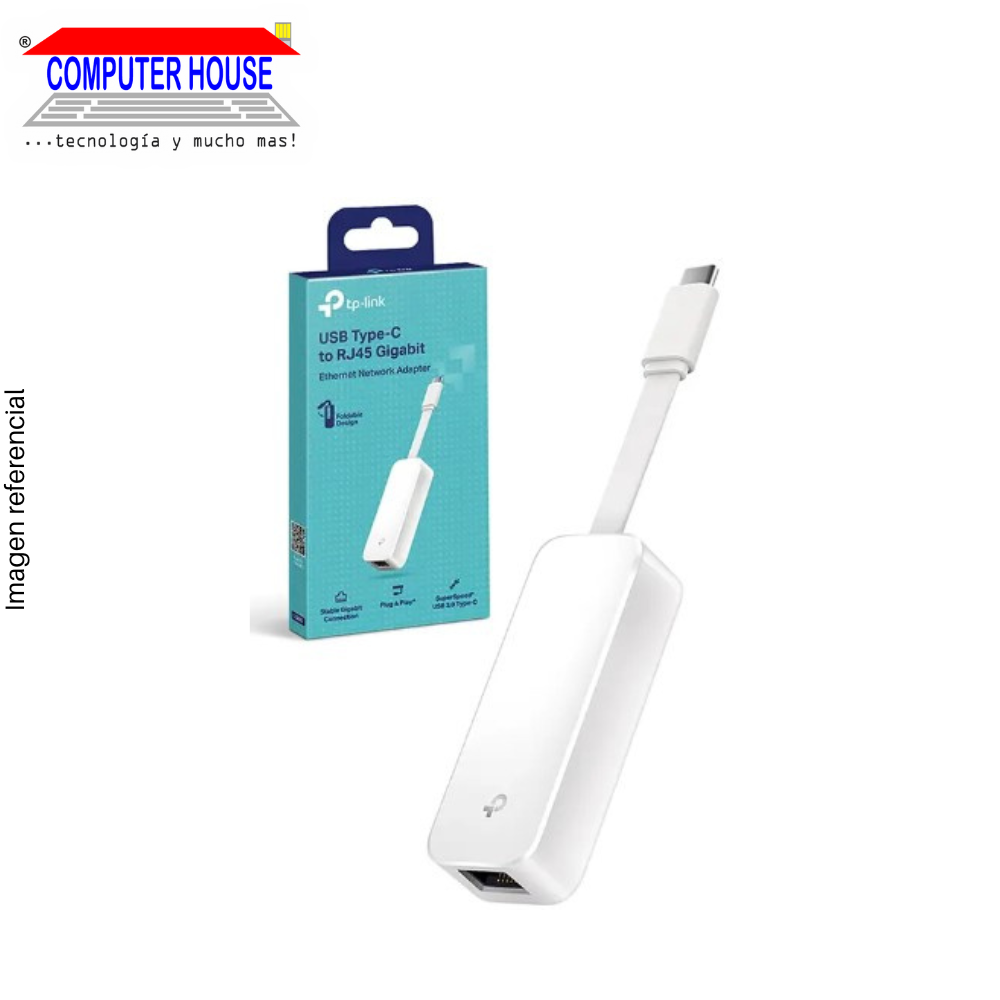 TP-LINK TL-UE300C Ethernet to Type C Network Adapter, 10/100/1000Mbps, Gigabit. 