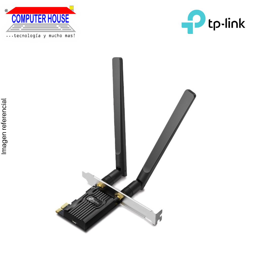 Tarjeta Wi-Fi & Bluetooth 5.2, TP-LINK Archer TX20E AX1800, Wi-Fi 6  PCIe.