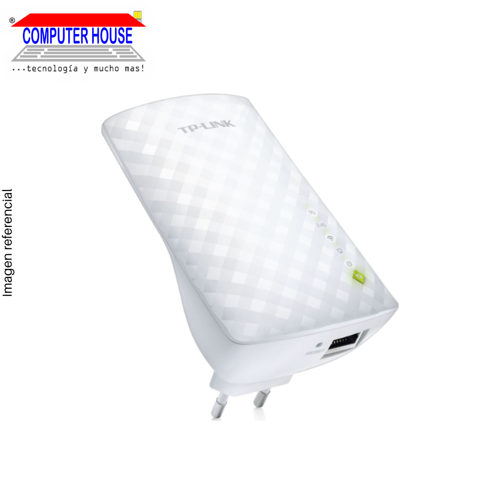 Access Point/Repetidores TP-LINK RE200, AC750, Doble Banda 2.4GHz (hasta 300Mbps) y 5GHz (hasta 433Mbps).