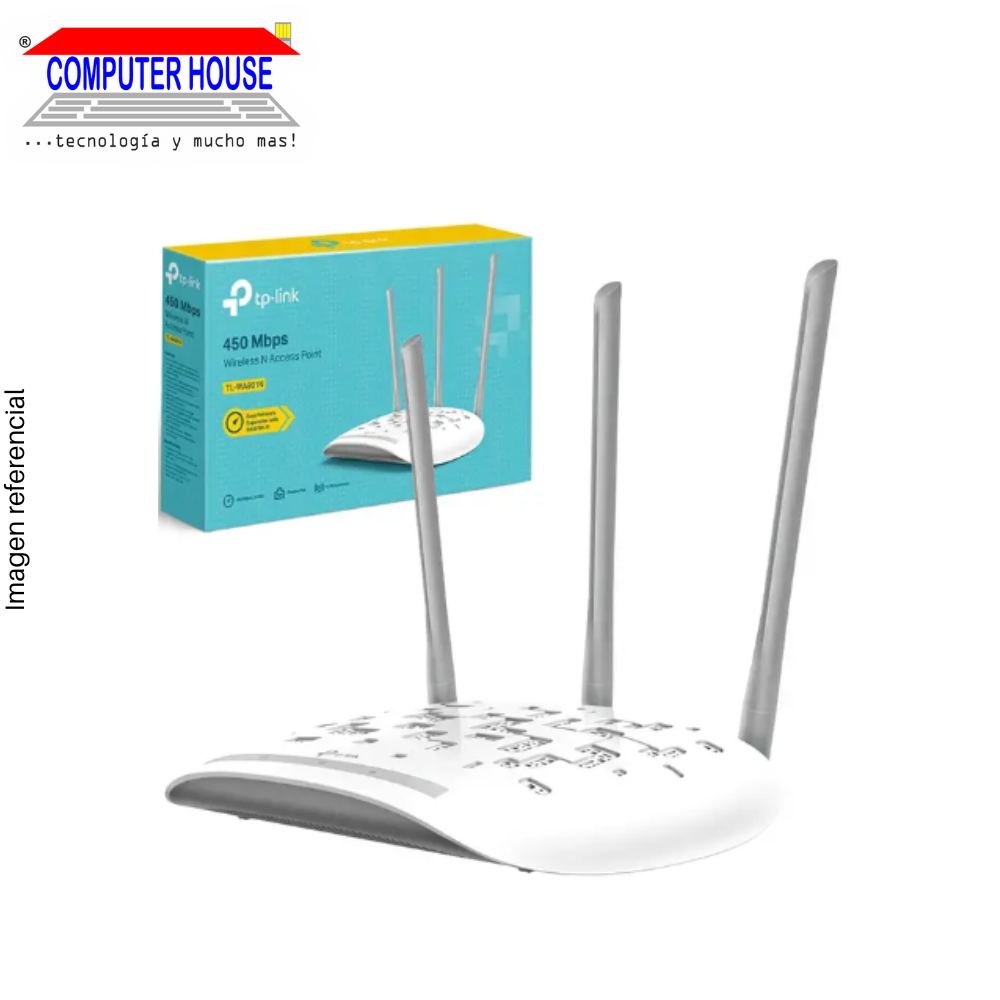 Access Point Repetidores TP LINK TL WA901N 2.4GHz hasta 450Mbps 3 Computer House