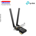 Tarjeta de Red Wi-Fi & Bluetooth TP-LINK Archer TX55E, PCIe AX3000, Wi-Fi 6, Doble Banda 2.4GHz (hasta 574Mbps) y 5GHz (hasta 2402Mbps) + Bluetooth 5.2.
