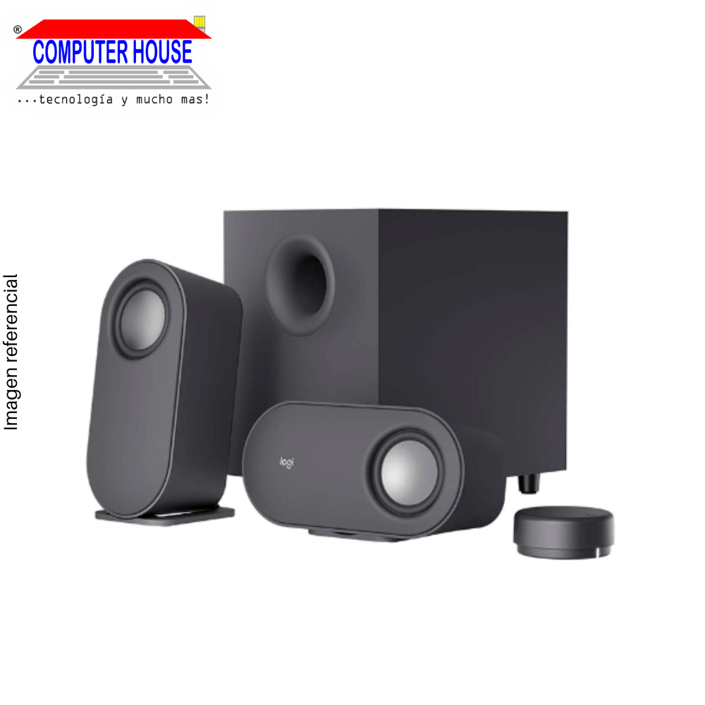 Parlantes Subwoofer 2.1 LOGITECH Z407, Bluetooth, 40W. Black (980-001347)