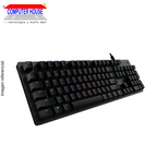 Teclado Mecánico LOGITECH G513 Carbón, Switch Brown, 100%, Iluminación RGB, Alámbrico USB.