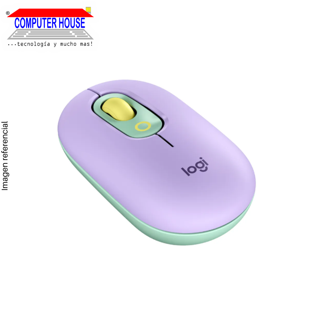 LOGITECH PoP Wireless Mouse, Daydream, Bluetooth Connection.
