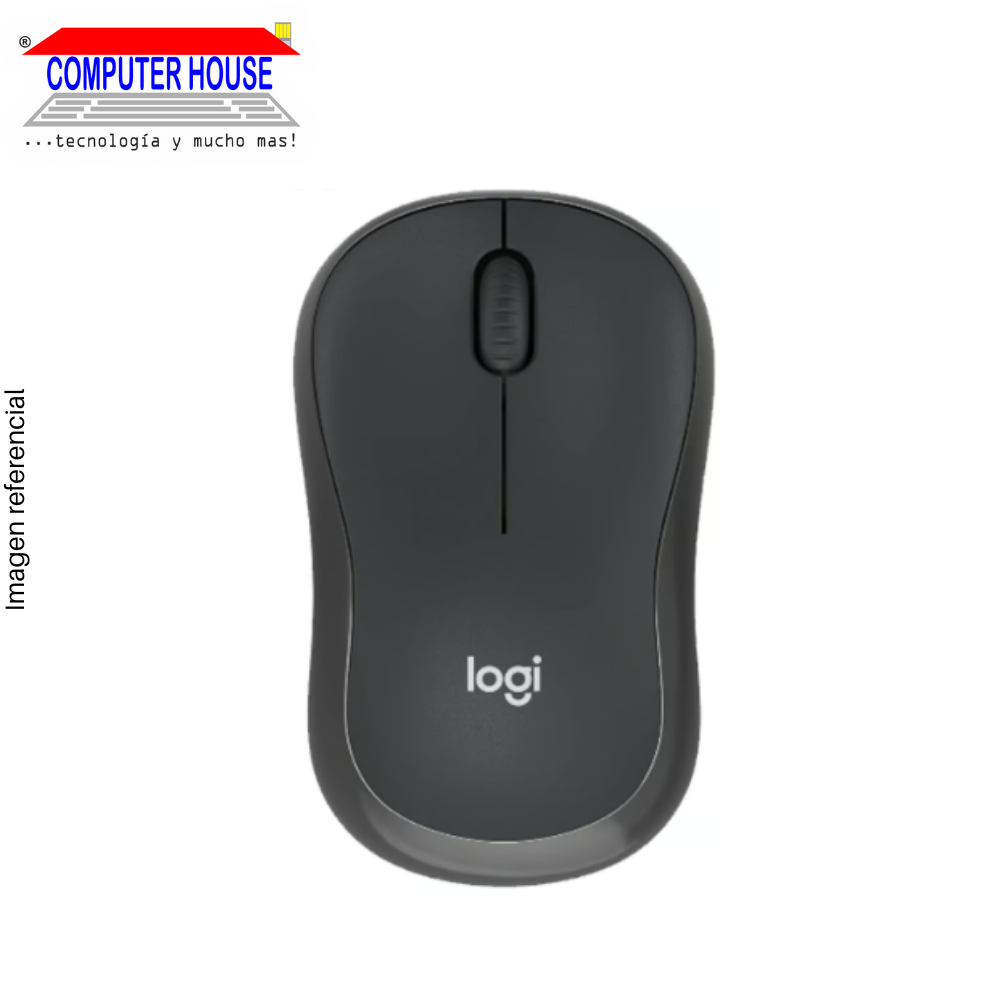 LOGITECH M240 Silent Wireless Mouse, Black, Bluetooth Connection. 