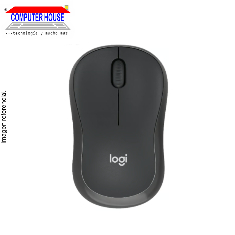 Mouse Inalámbrico LOGITECH M240 Silent, Negro, Conexión Bluetooth.