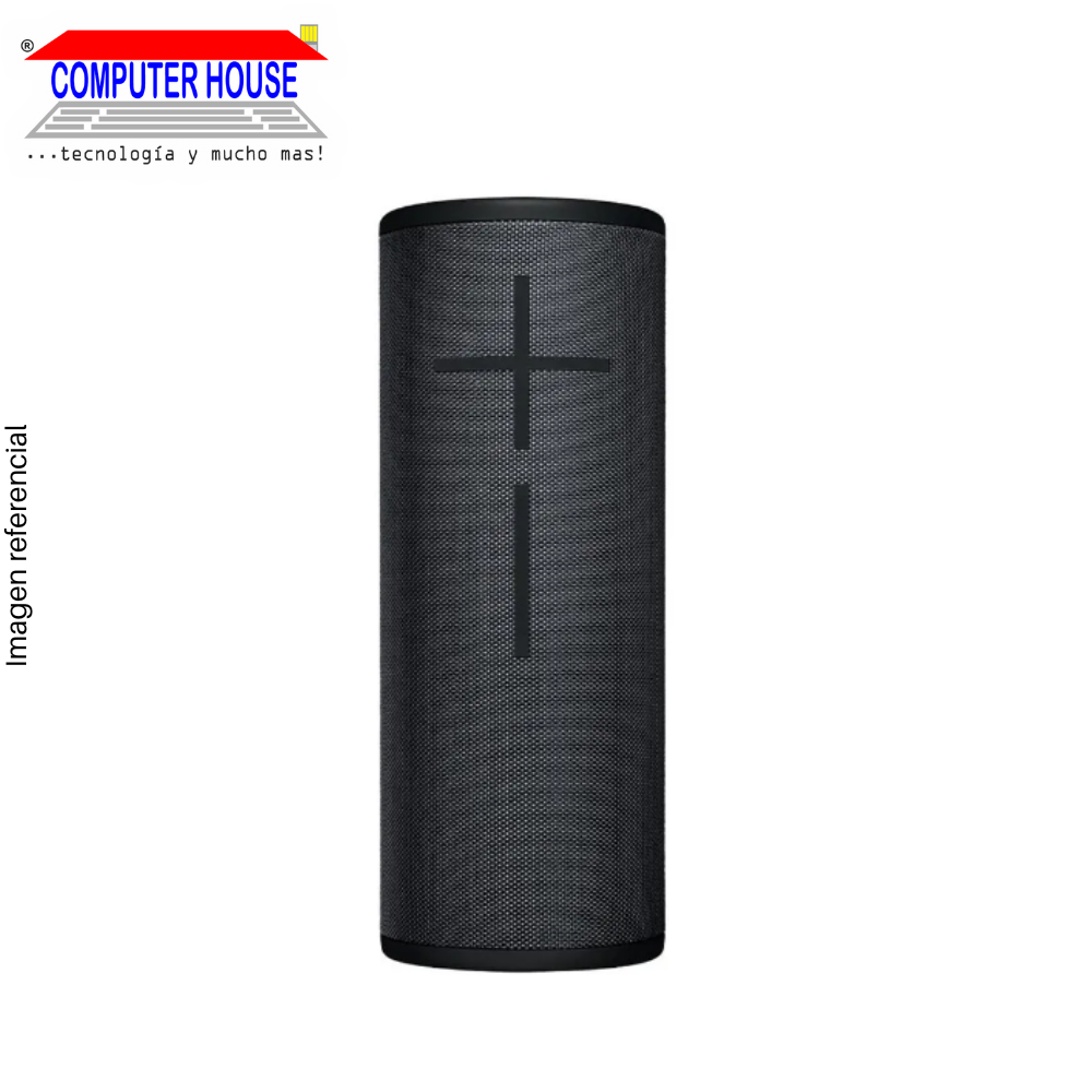 Parlante Inalámbrico ULTIMATE EARS by Logitech MegaBoom Bluetooth Nigth Black (984-001390)