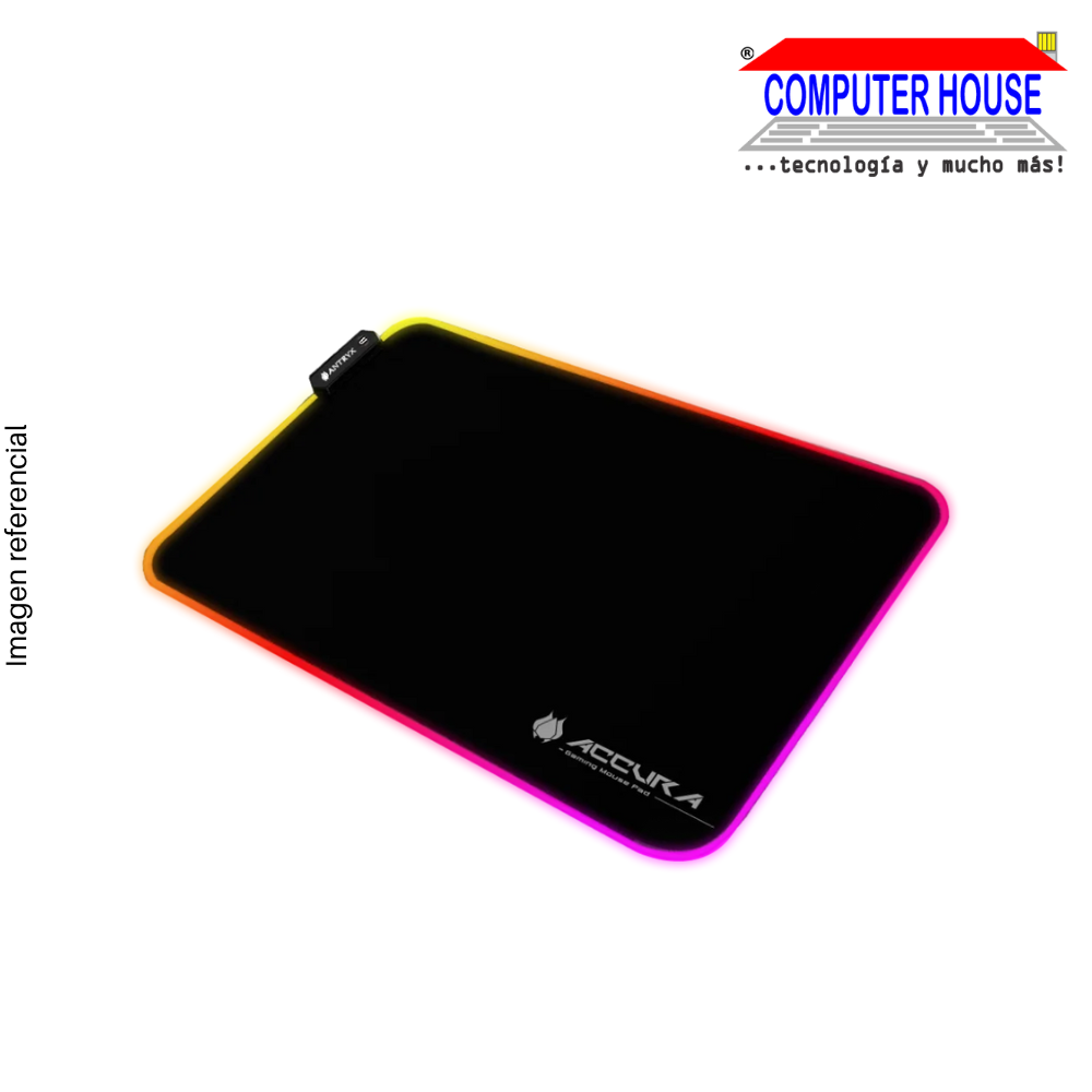 MOUSE PAD GAMING ANTRYX ACCURA 33M, RGB, 33X26CM (AMP-1200GB) GARANTIA: 15 MESES