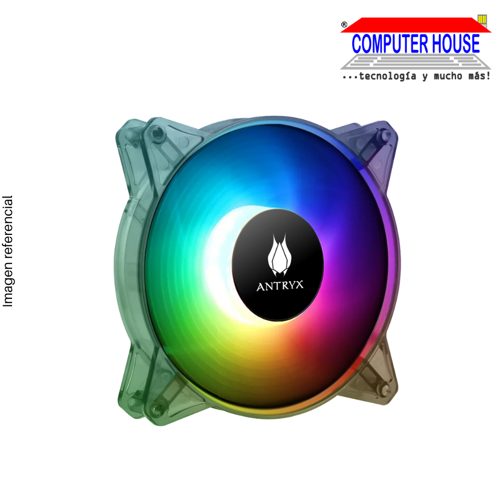 COOLER CASE ANTRYX CHROME STORM DF260 120MM, ARGB LED (AFC-CSDF260) 