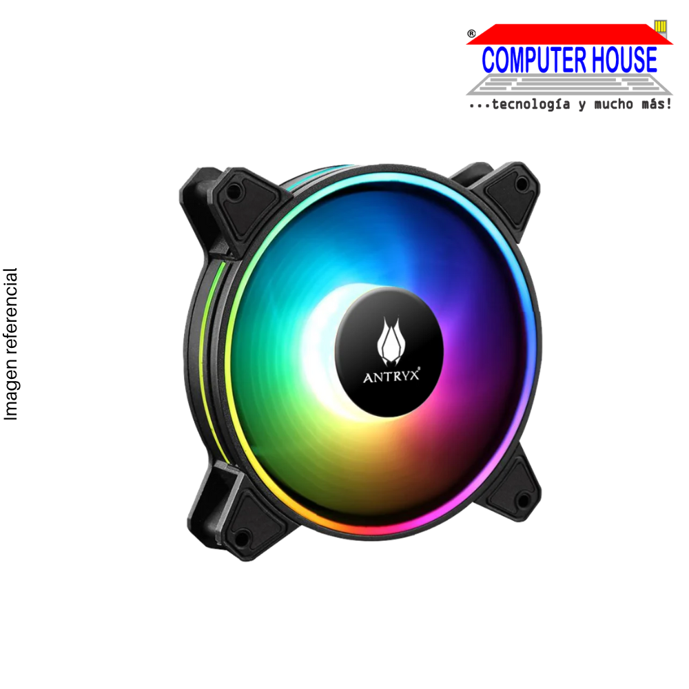 COOLER CASE ANTRYX CHROME STORM DF310 120MM, ARGB LED (AFC-CSDF310)