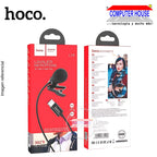Micrófono de solapa HOCO L14, 360° portatil, 2M.