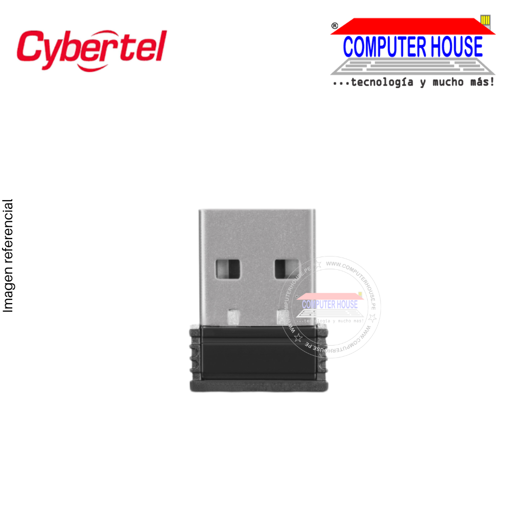 CYBERTEL Mouse inalámbrico M314 Cosmopoli conexión USB.