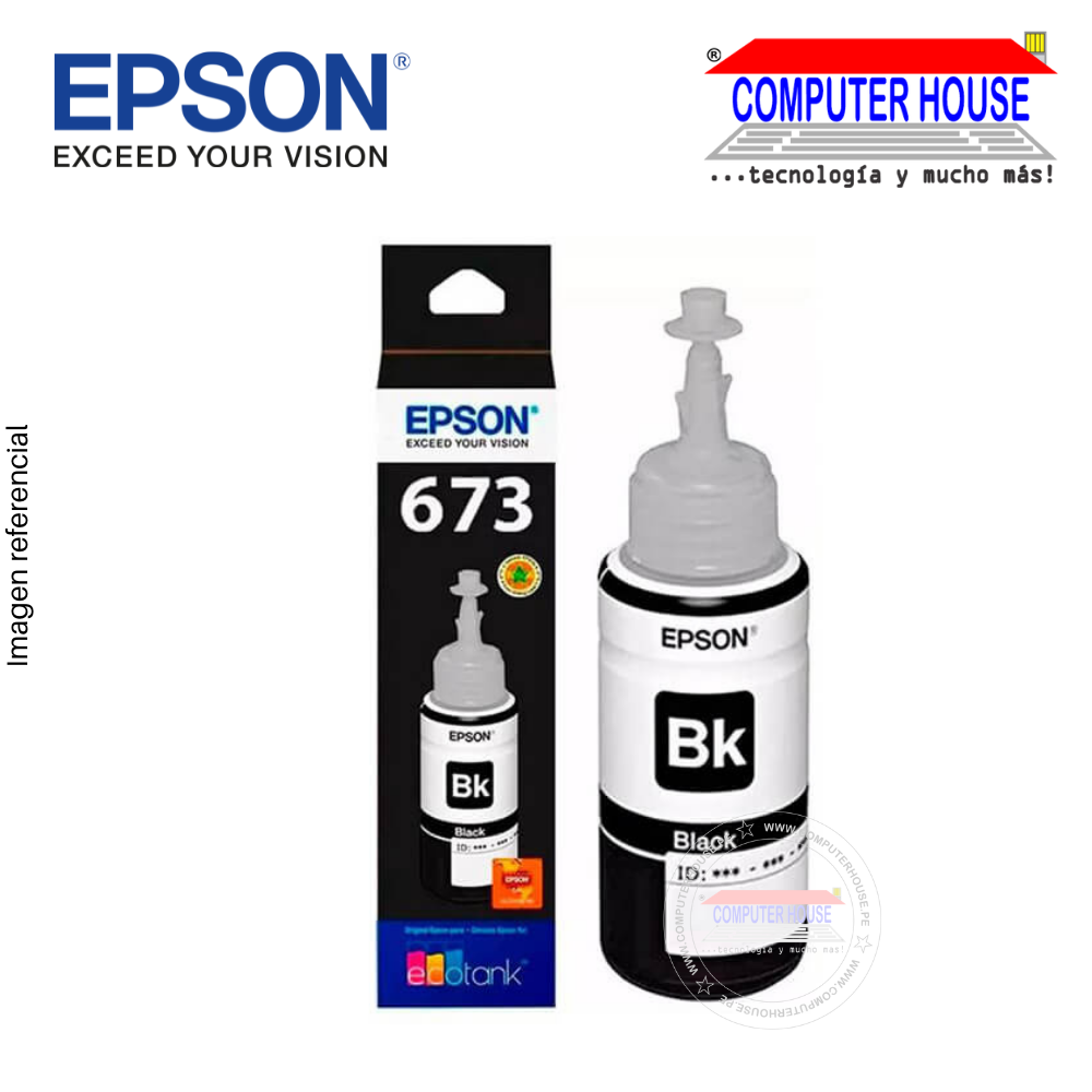 Tinta EPSON 673 Black