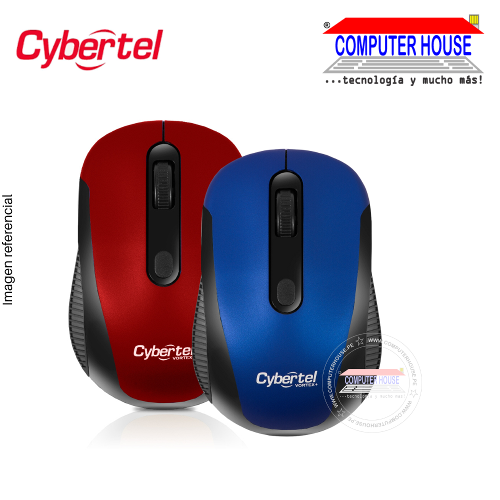 CYBERTEL Mouse inalámbrico VORTEX M317 conexión USB.