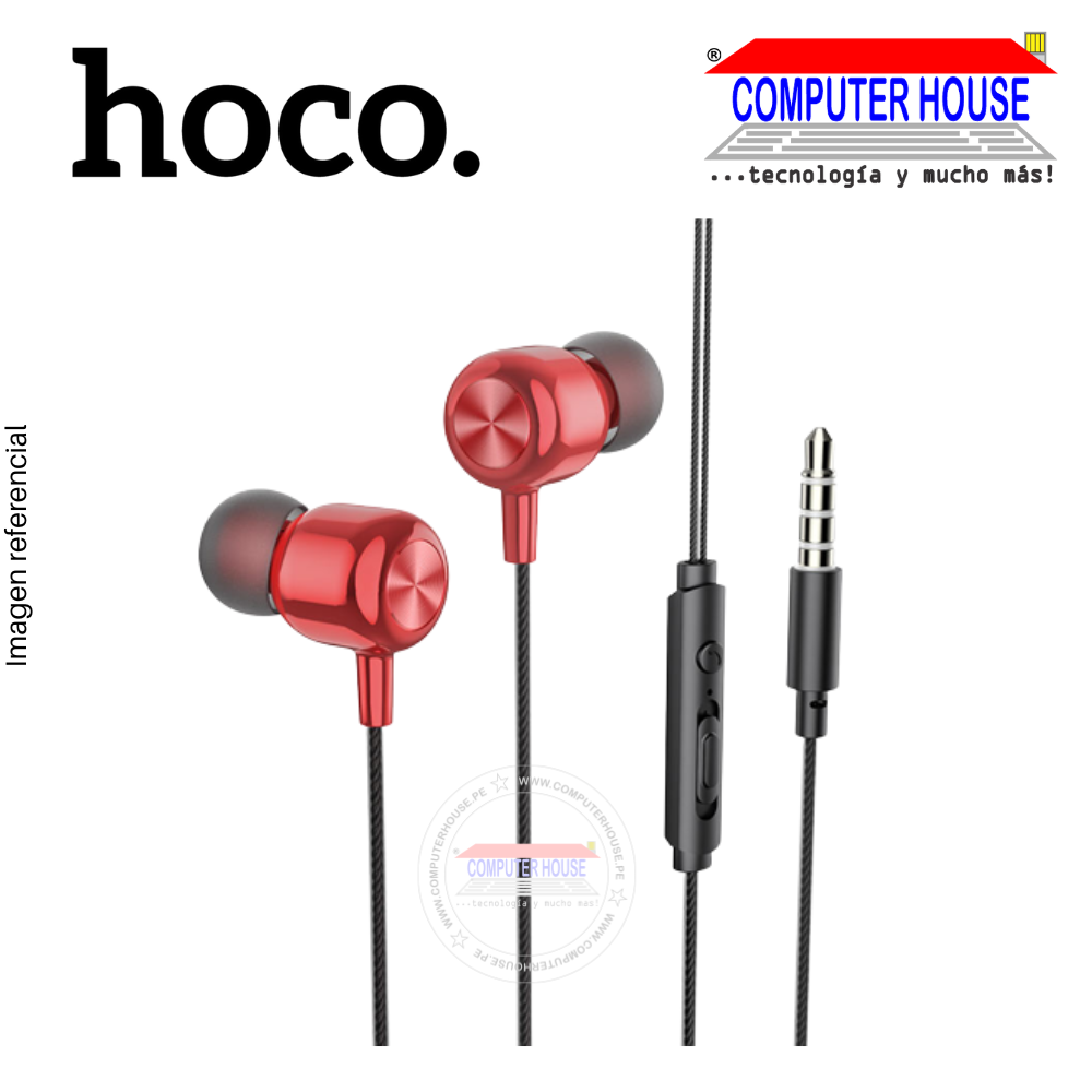 Audífono alámbrico HOCO M87 con microfono