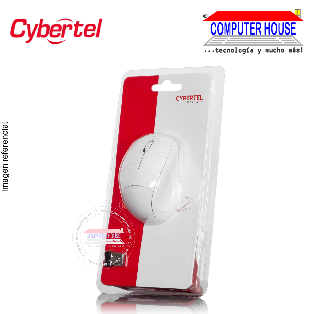 CYBERTEL Mouse inalámbrico CENTURY M304 conexión USB.