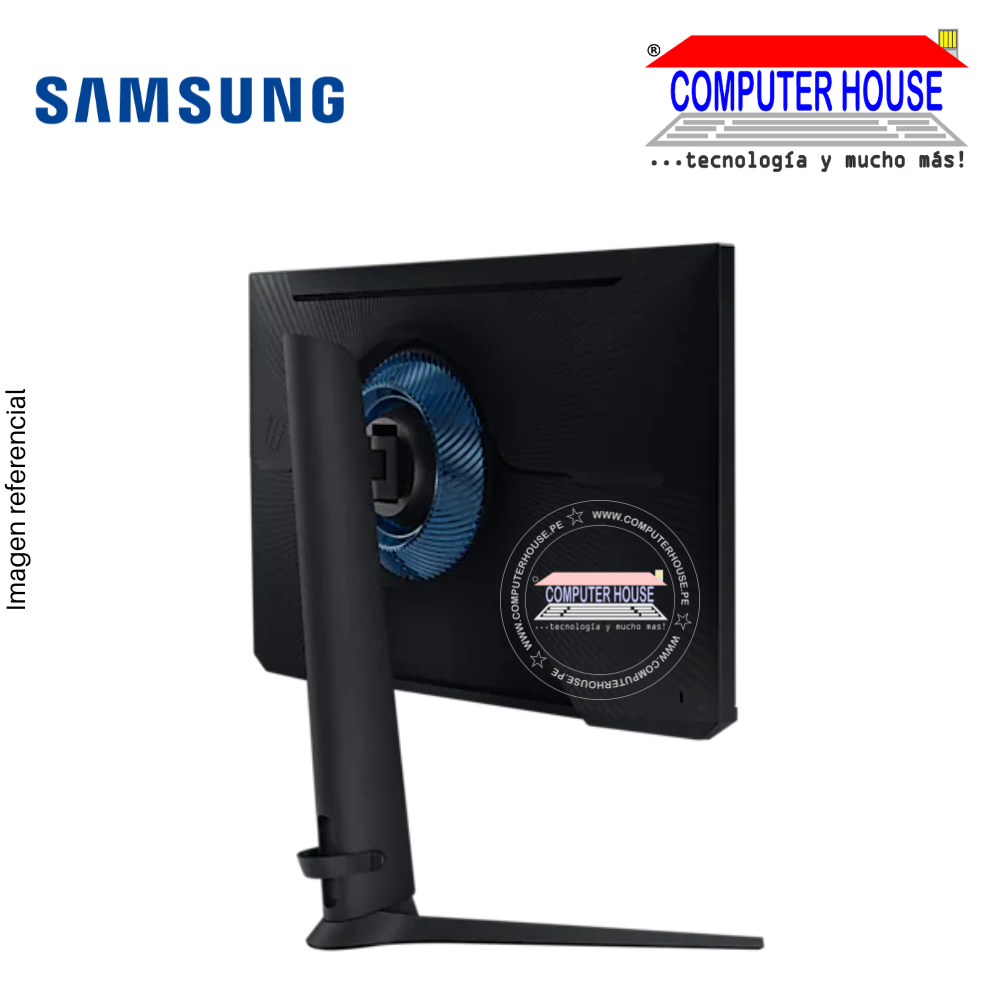SAMSUNG Monitor Gamer 24" LS24AG320NLXPE, 1920x1080, FHD, Odyssey G3, IPS, 165Hz, 1MS, Flat, DISPLAYPORT/HDMI, Gamer