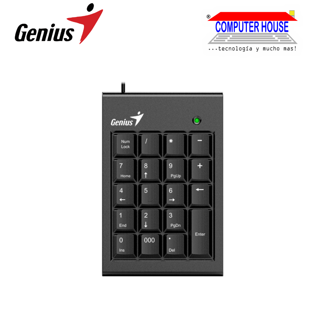 GENIUS Numpad 110 Numeric Keypad, USB (31300016400) 
