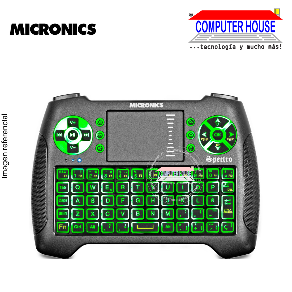 MICRONICS Teclado-Mini inalámbrico MIC-K305 conexión BLUETOOTH.