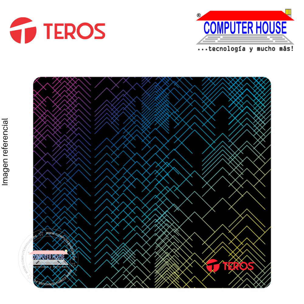 Pad Mouse TEROS TE-5152N, 45 x 40 x 0,3cm.