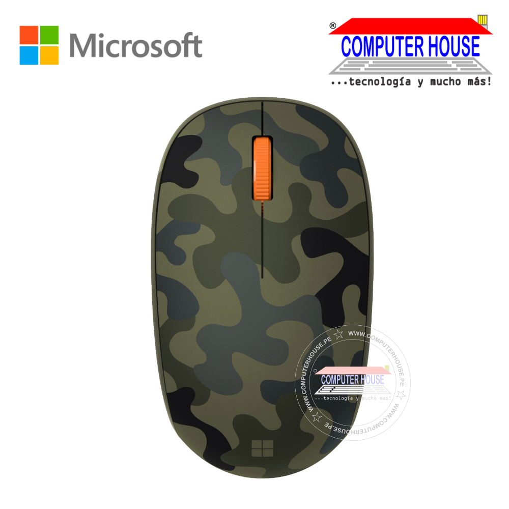 MICROSOFT Mouse inalámbrico Forest Camo Special Edition conexión USB.