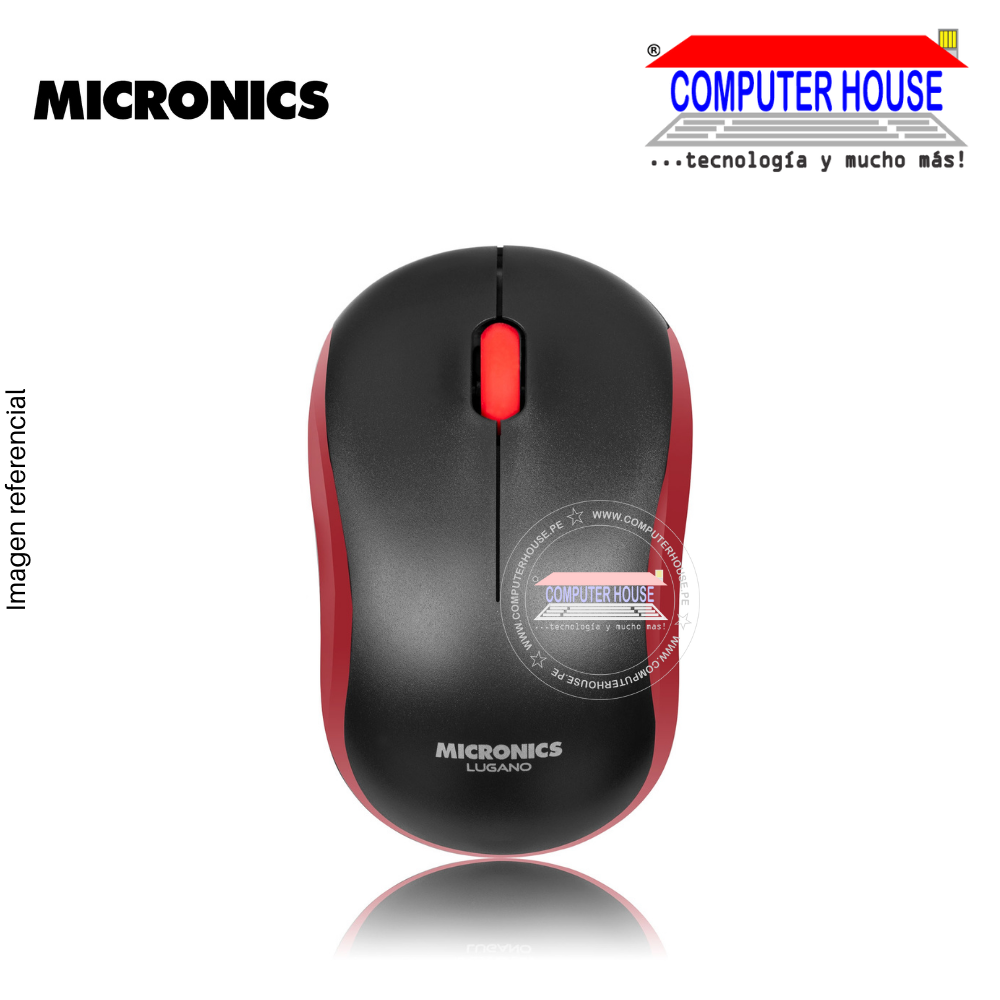 MICRONICS Mouse inalámbrico M709 Lugano conexión USB.
