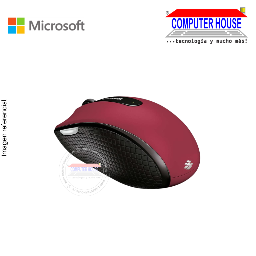 Mouse Inalámbrico MICROSOFT Mobile  4000, Receptor USB.