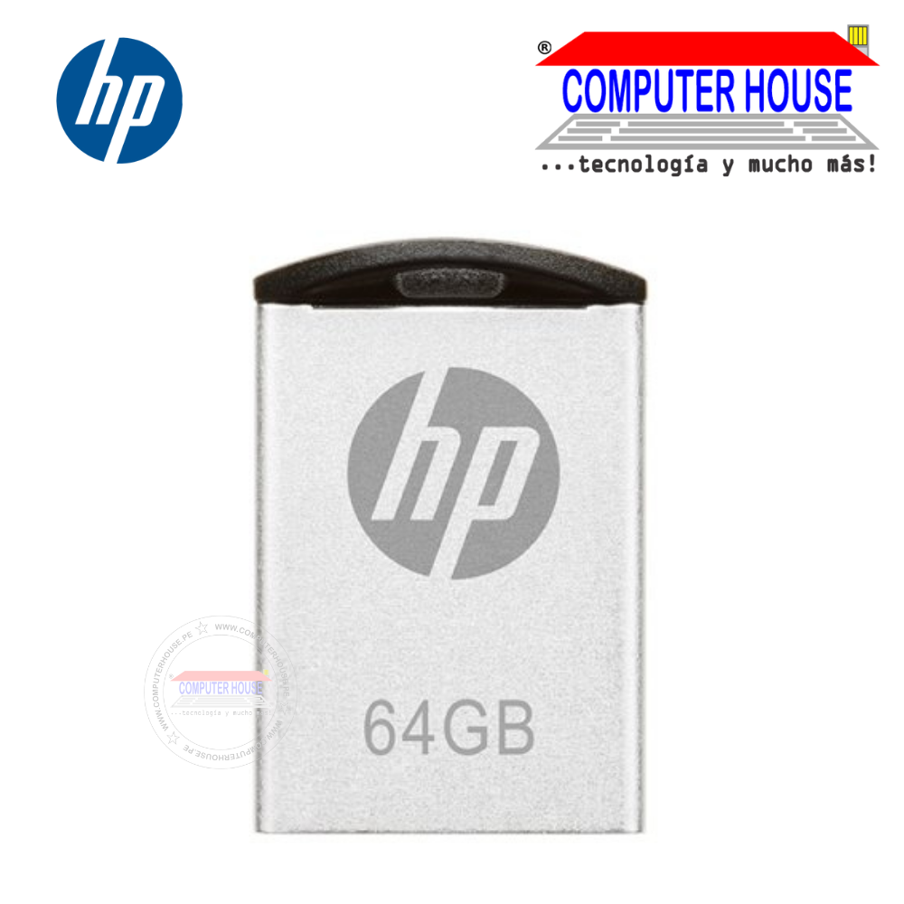 HP Memoria USB 64GB V222W Silver 2.0 (HPFD222W-64)