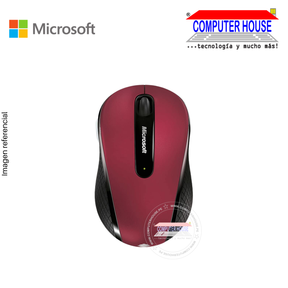 MICROSOFT Mobile 4000 Wireless Mouse, USB Receiver.