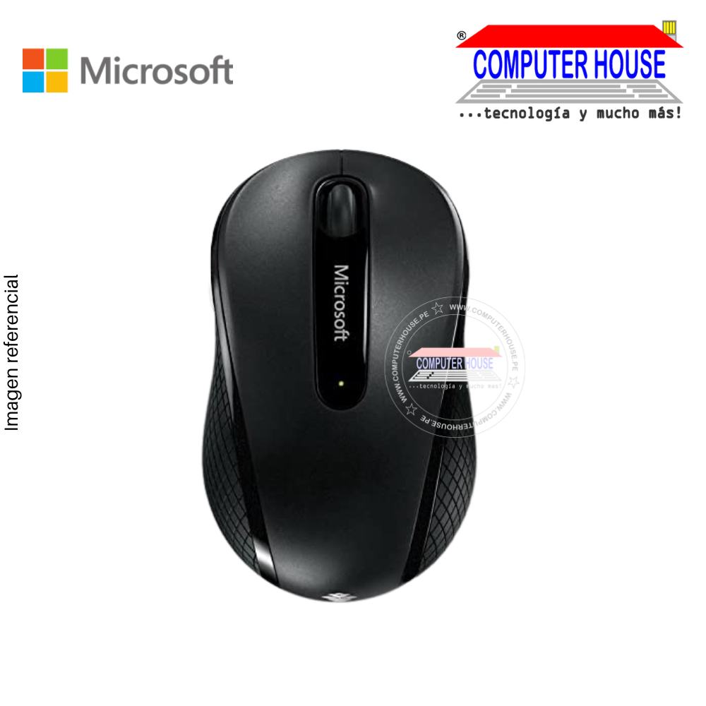 MICROSOFT Mouse inalámbrico MOBILE 4000 GRAFITY conexión USB.
