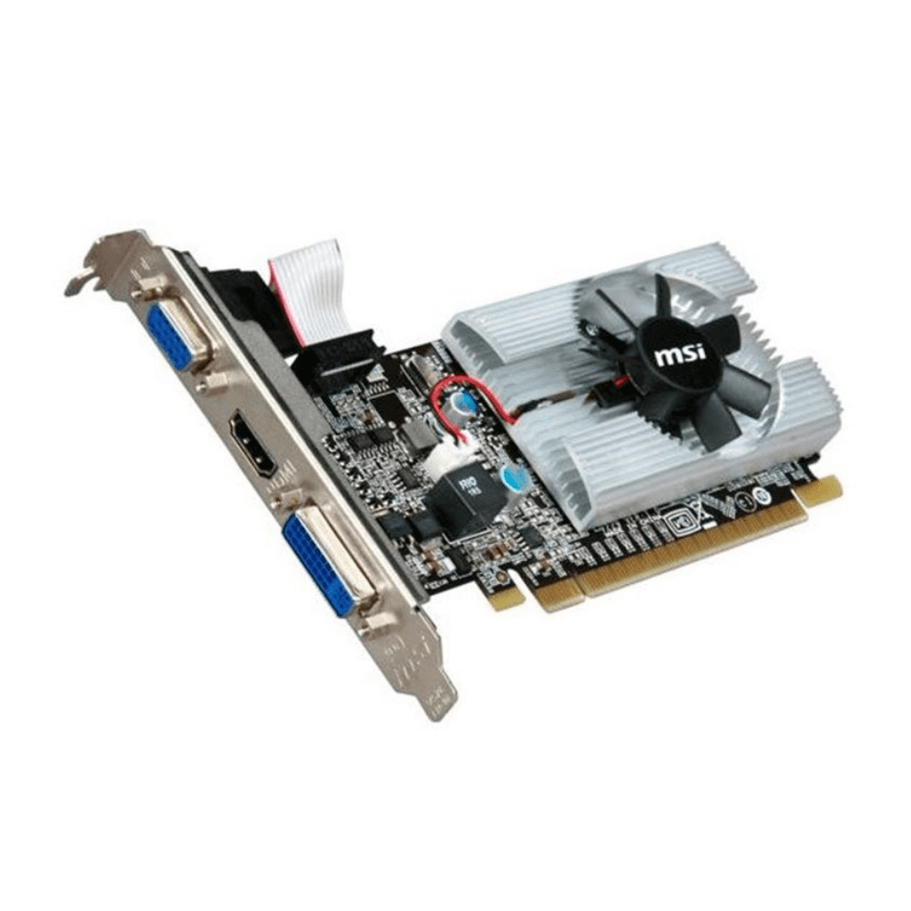 MSI GT210 1GB Video Card, GDDR3, Nvidia GeForce, 1xHDMI/1xVGA/1xDVI, 64-Bits.