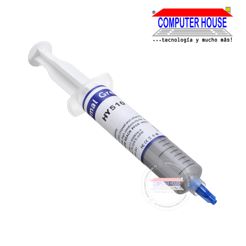 Thermal Paste for Thermal Grease HY510 Processor, 14ml. Silicone Coolant Syringe