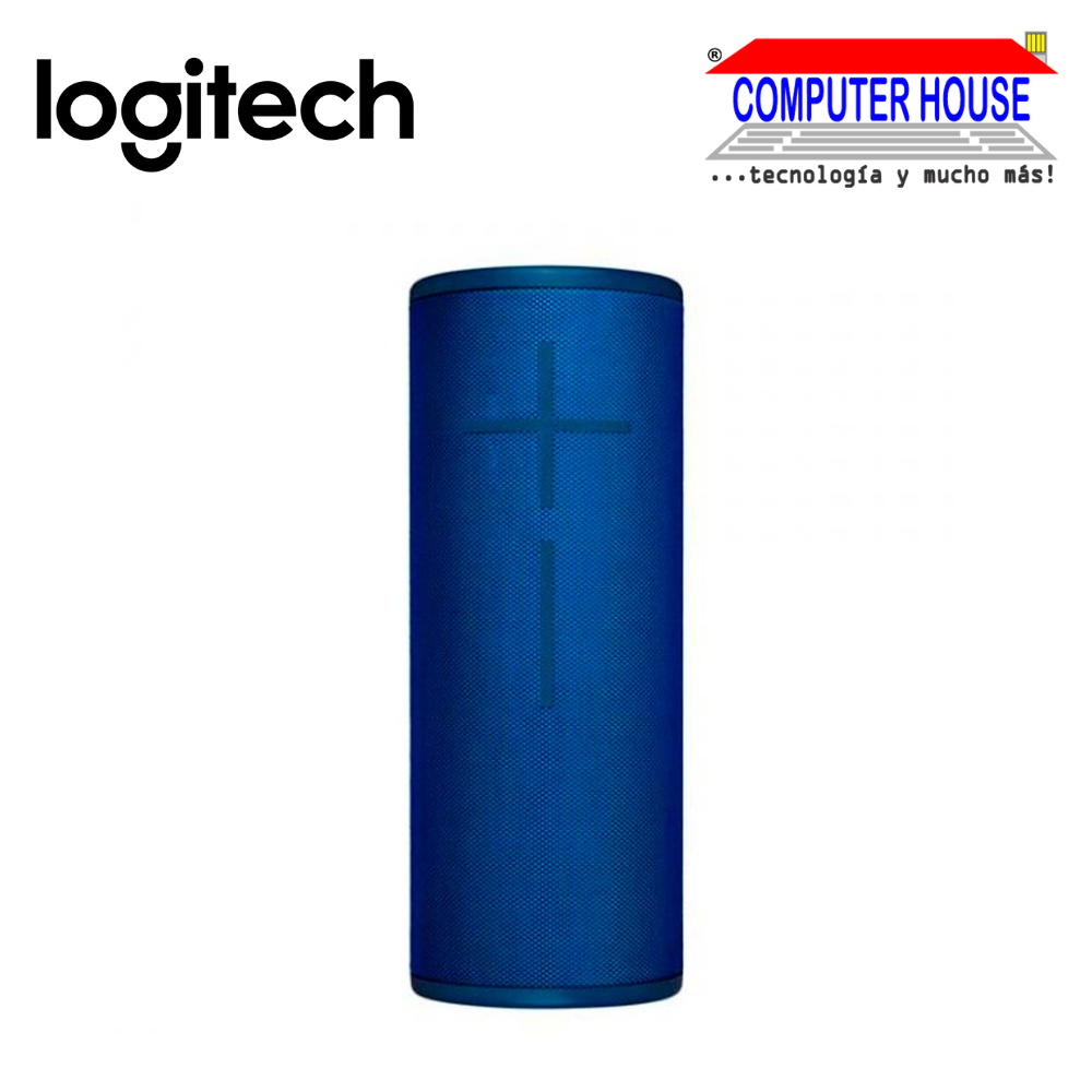 Parlante Inalámbrico ULTIMATE EARS by Logitech MegaBoom Bluetooth Lagoon Blue (984-001392)