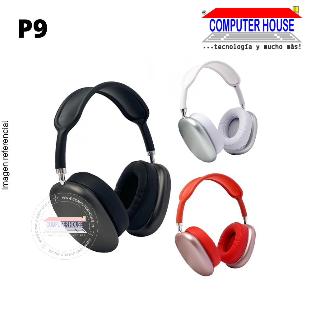P9 Wireless Headband Headset, Bluetooth, Microphone - Colors