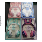 Audífono Inalámbrico Bluetooth KE-01, diseño orejas de Conejo.